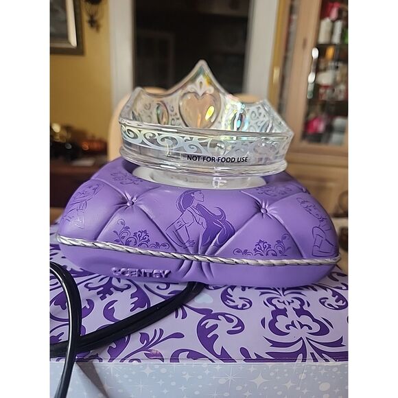 Scentsy DISNEY PRINCESS TIARA Wax Warmer + Scentsy Bar - Picture 6 of 6